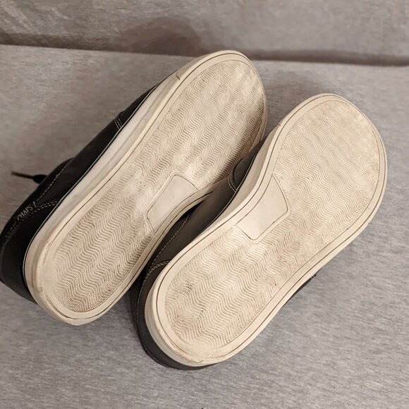 Men's Chaps Black Casual Lace-up Sneakers Shoes Size 12 - Picture 5 of 7